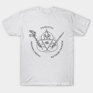 Wisdom, Mercy, Retribution. T-Shirt